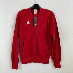 ADIDAS Red Zip Up Track Jacket NWT